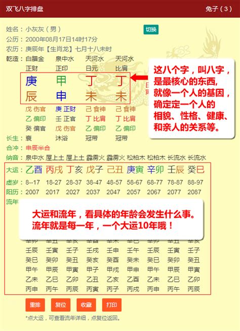 四柱八字排盤|八字排盘,四柱八字排盘算命,免费排八字,在线排盘系统